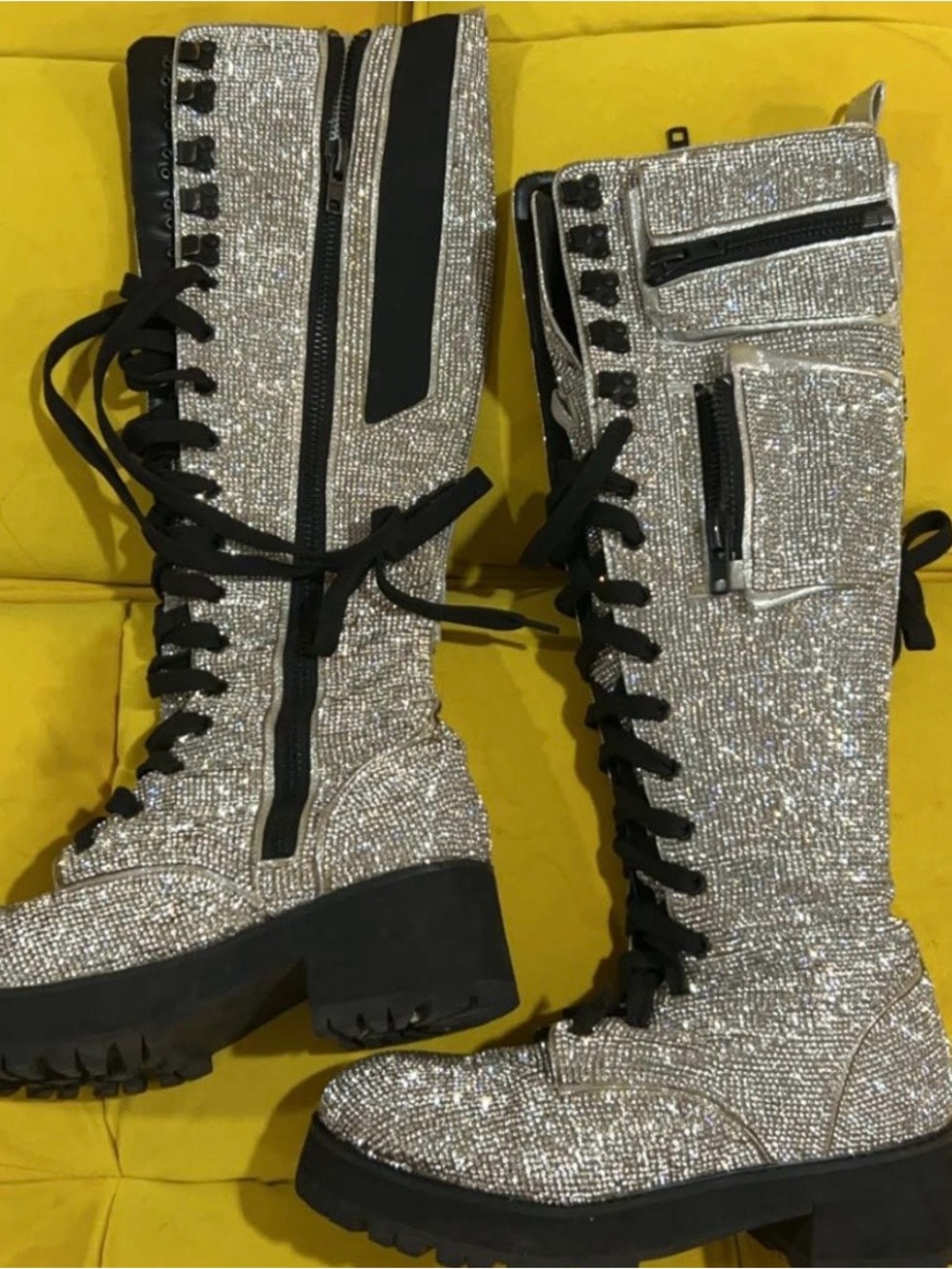 Doll Kill Bling Boots